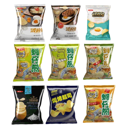 洋芋片 蚵仔煎原味/蚵仔煎辣味/香煎荷包蛋/鹹蛋黃