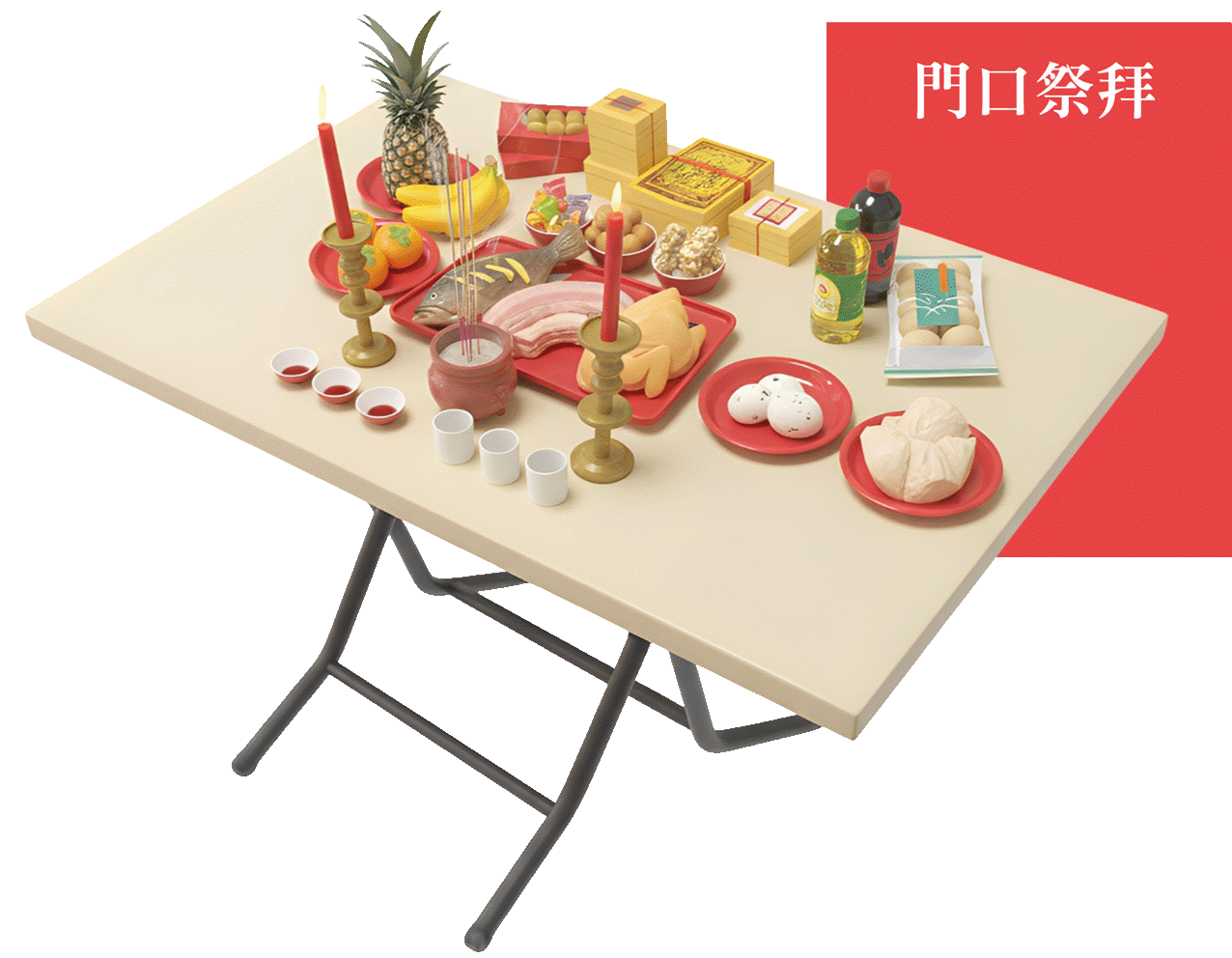 初二十六拜門口