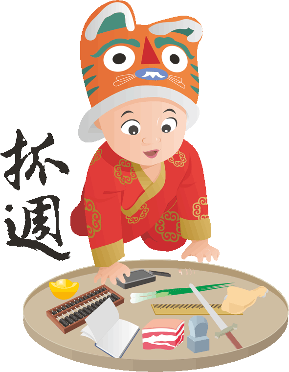 抓週拜拜
