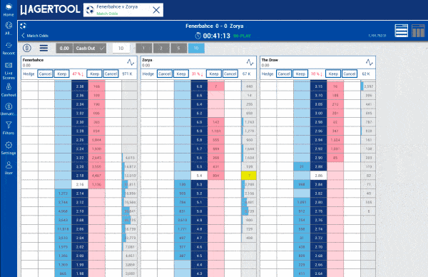 wagertool software 198 exchange