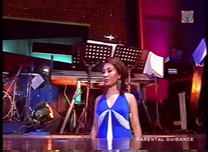 mountain range under blue sky