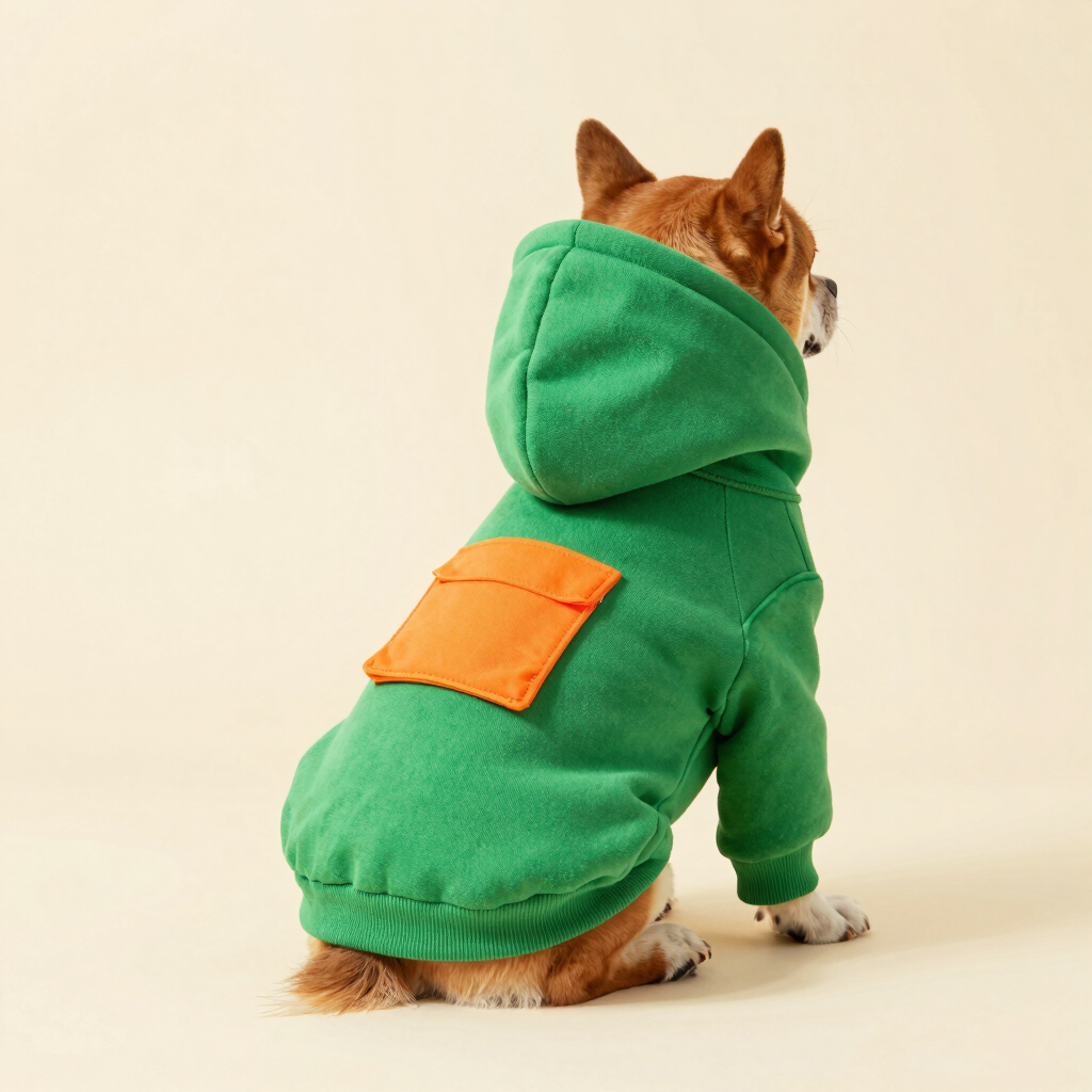 Sudadera con Gorro "Perrito Aventurero"