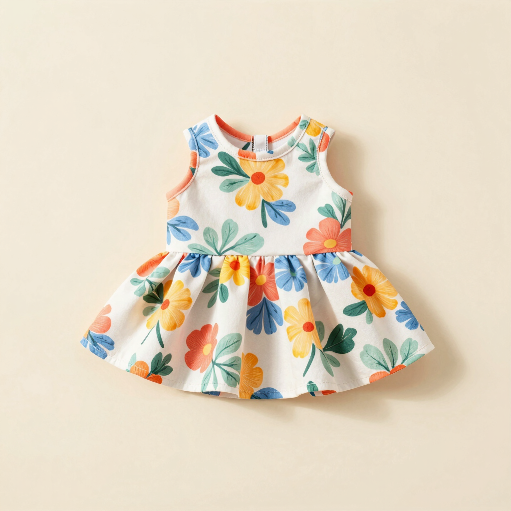 Vestido de Fiesta "Primavera Feliz"