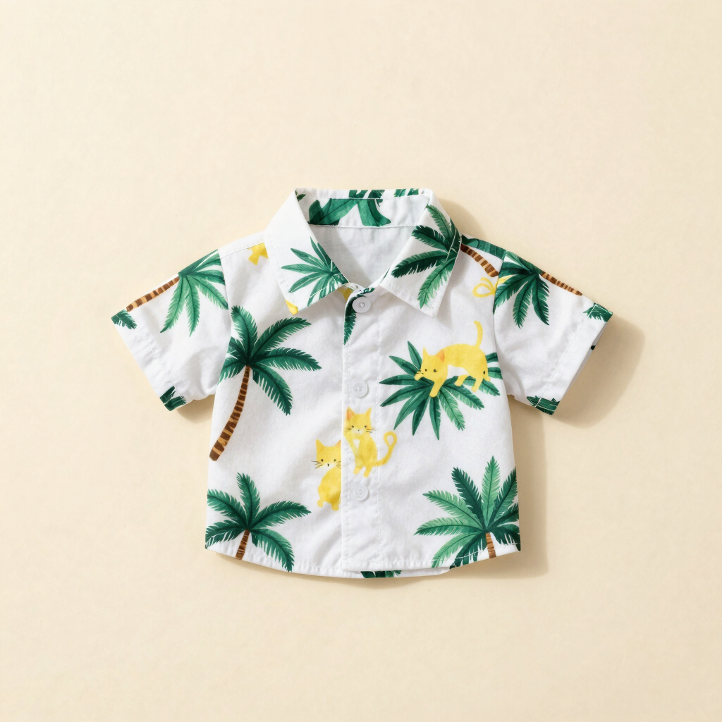 Camisa Playera "Michi Tropical"
