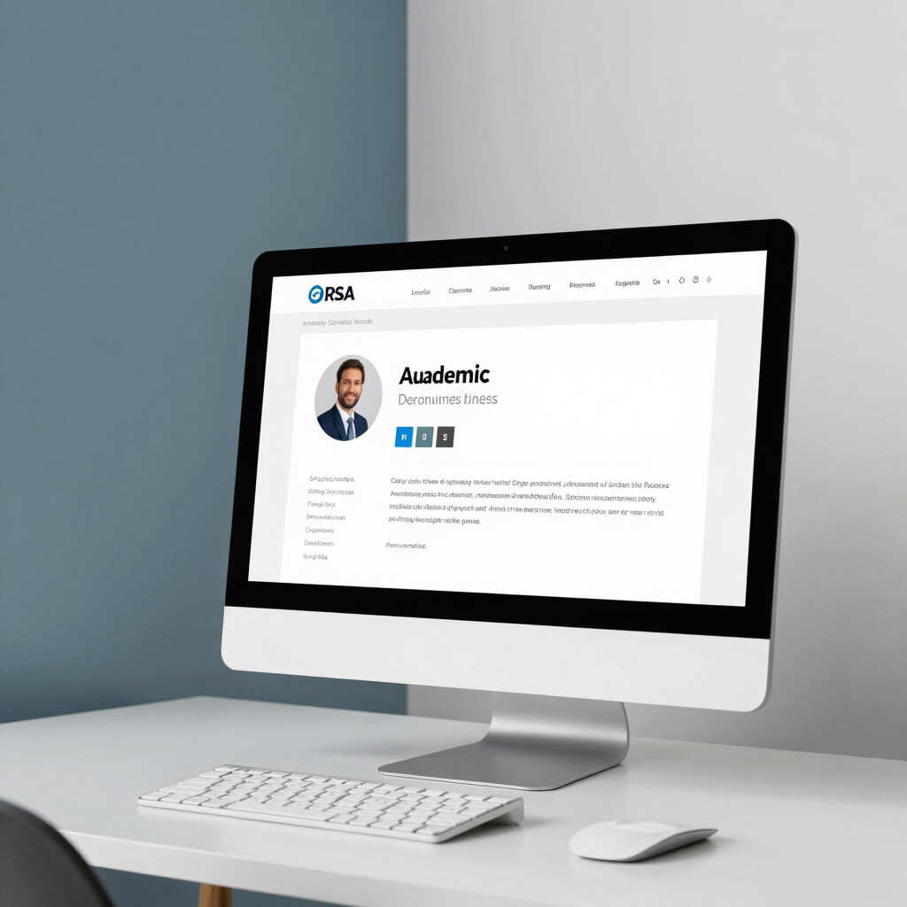 Academic Bio & Profile Optimization
