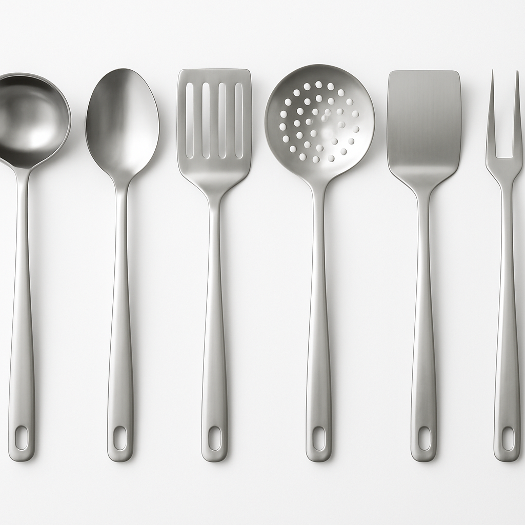 6-Piece Stainless Steel Utensil Set