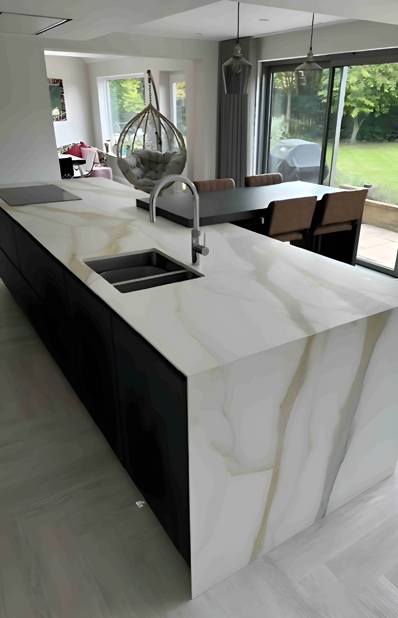 Granite Kitchen Island
