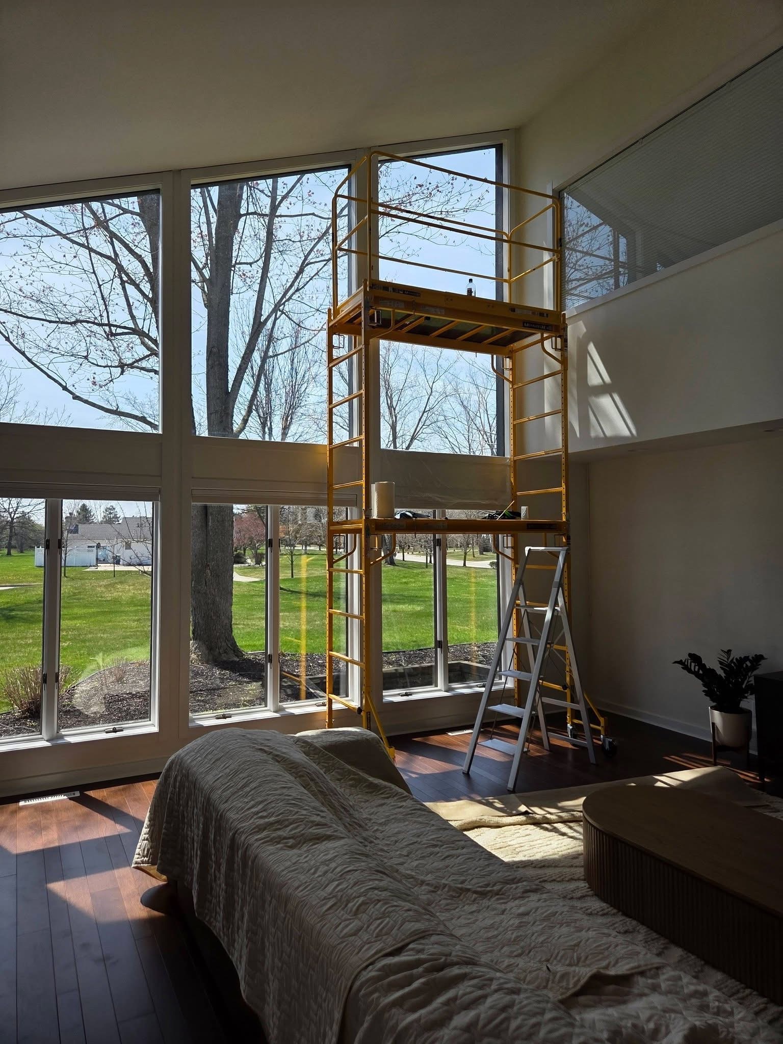 Precision Flat Glass Window Tinting Installation