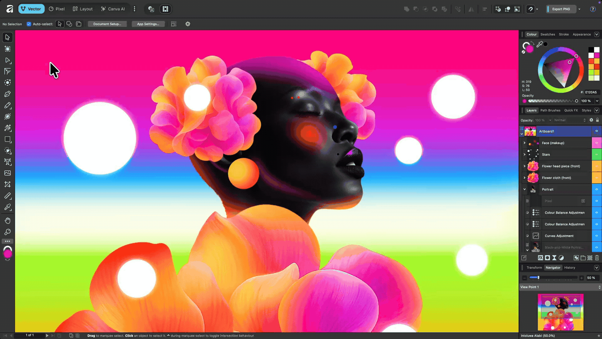 Desktop Affinity Design Gráfico