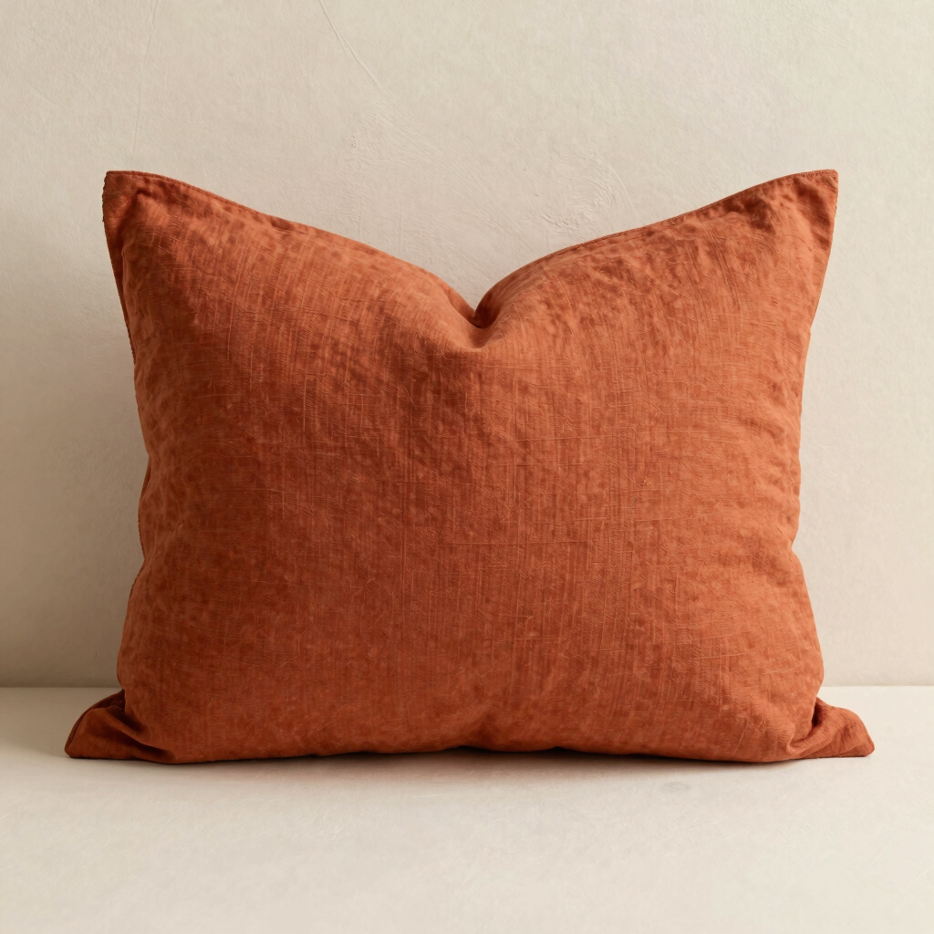 Tactile Linen Pillow Cover