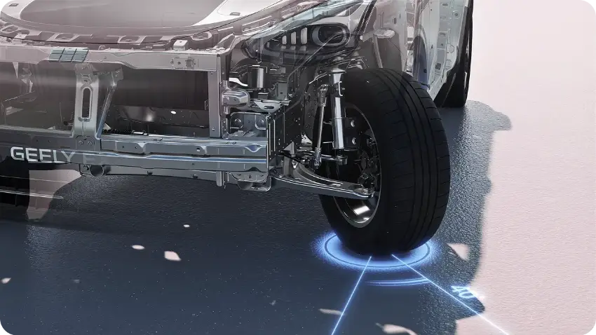 4.95m turning radius