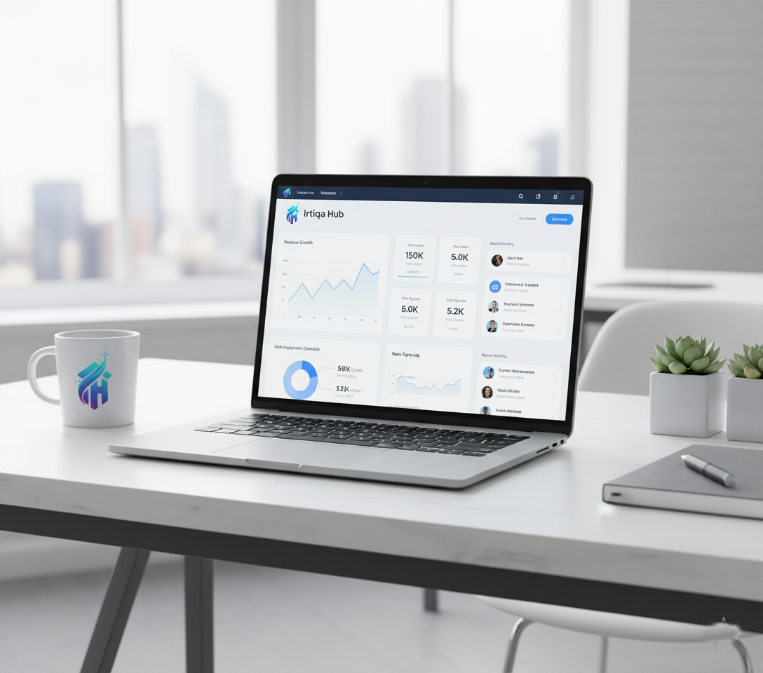 Irtiqa Hub SaaS Dashboard Interface