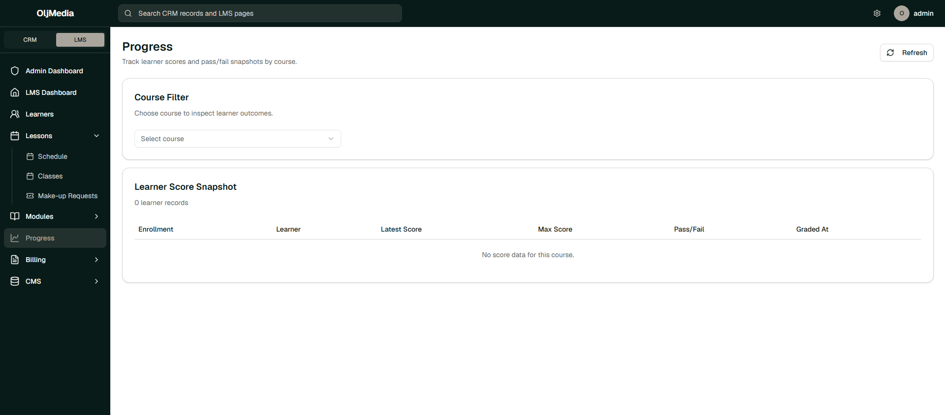 Learner Progress Analytics