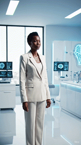 white steel chair in front round table on white rug