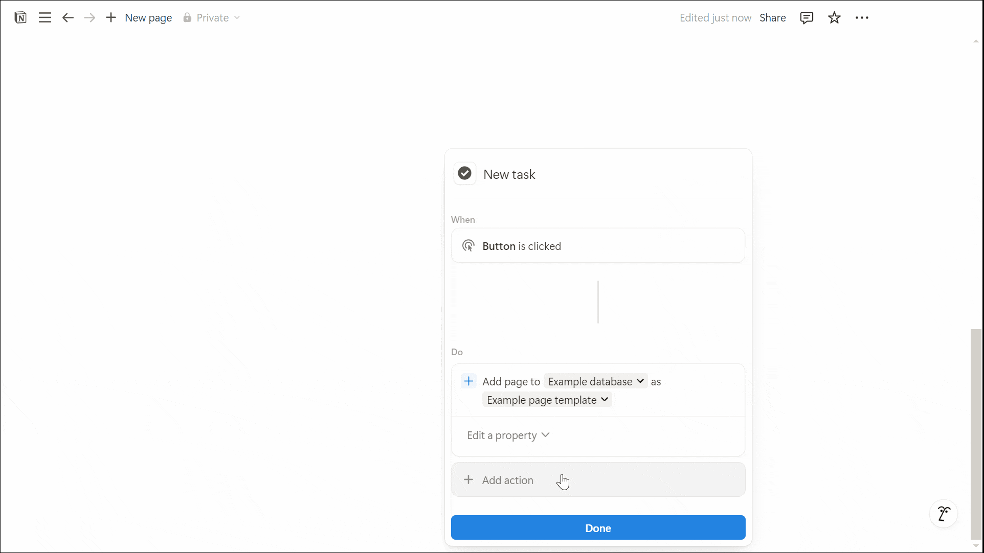 Notion Button Edit Pages In Function