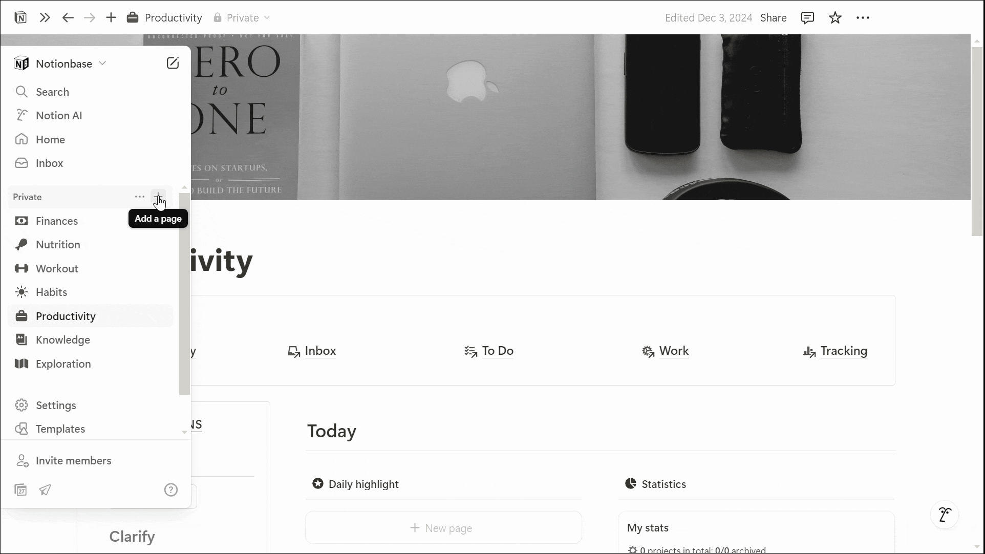 Notion Database Creation and Modification