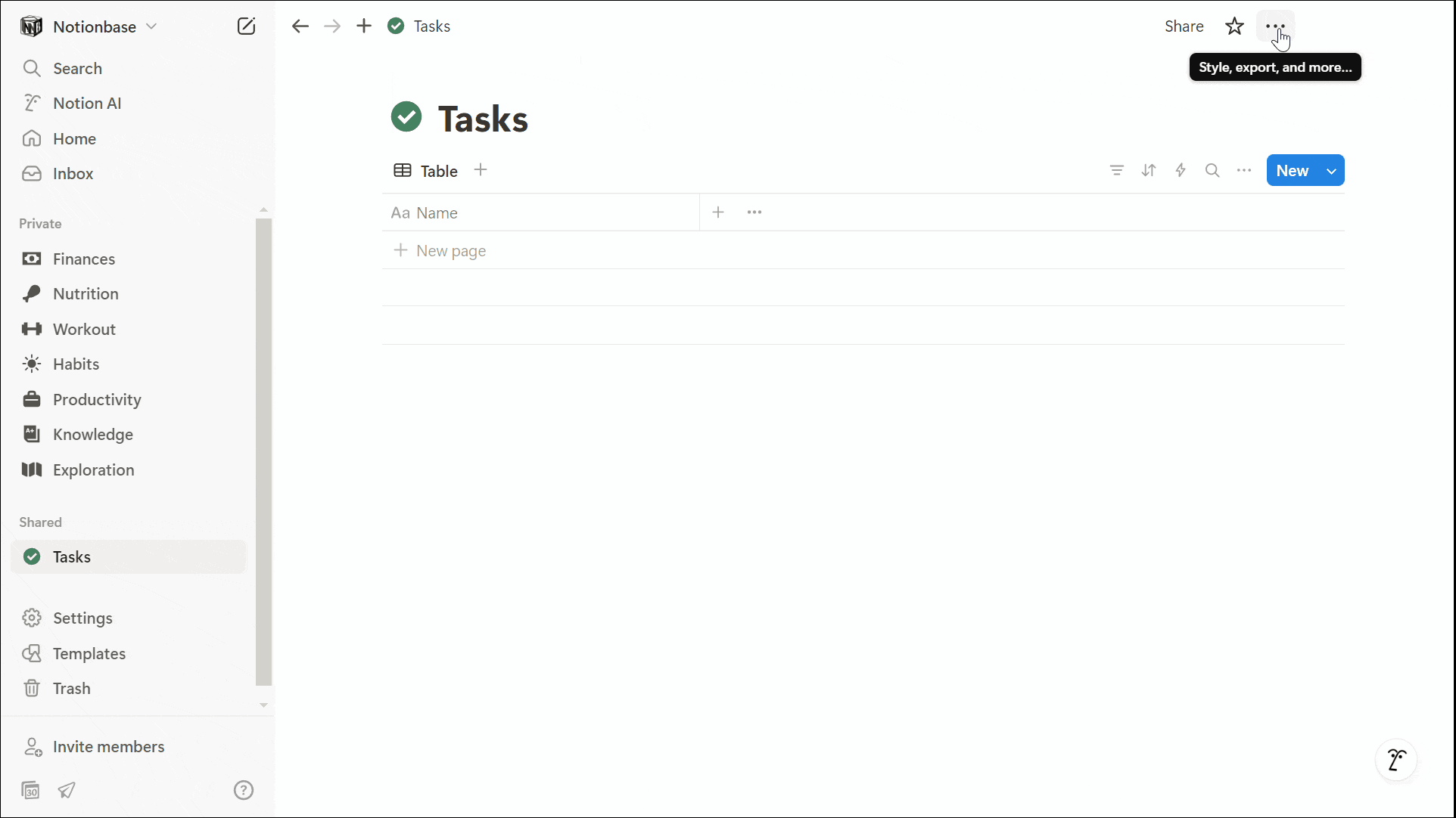Notion Database Duplication