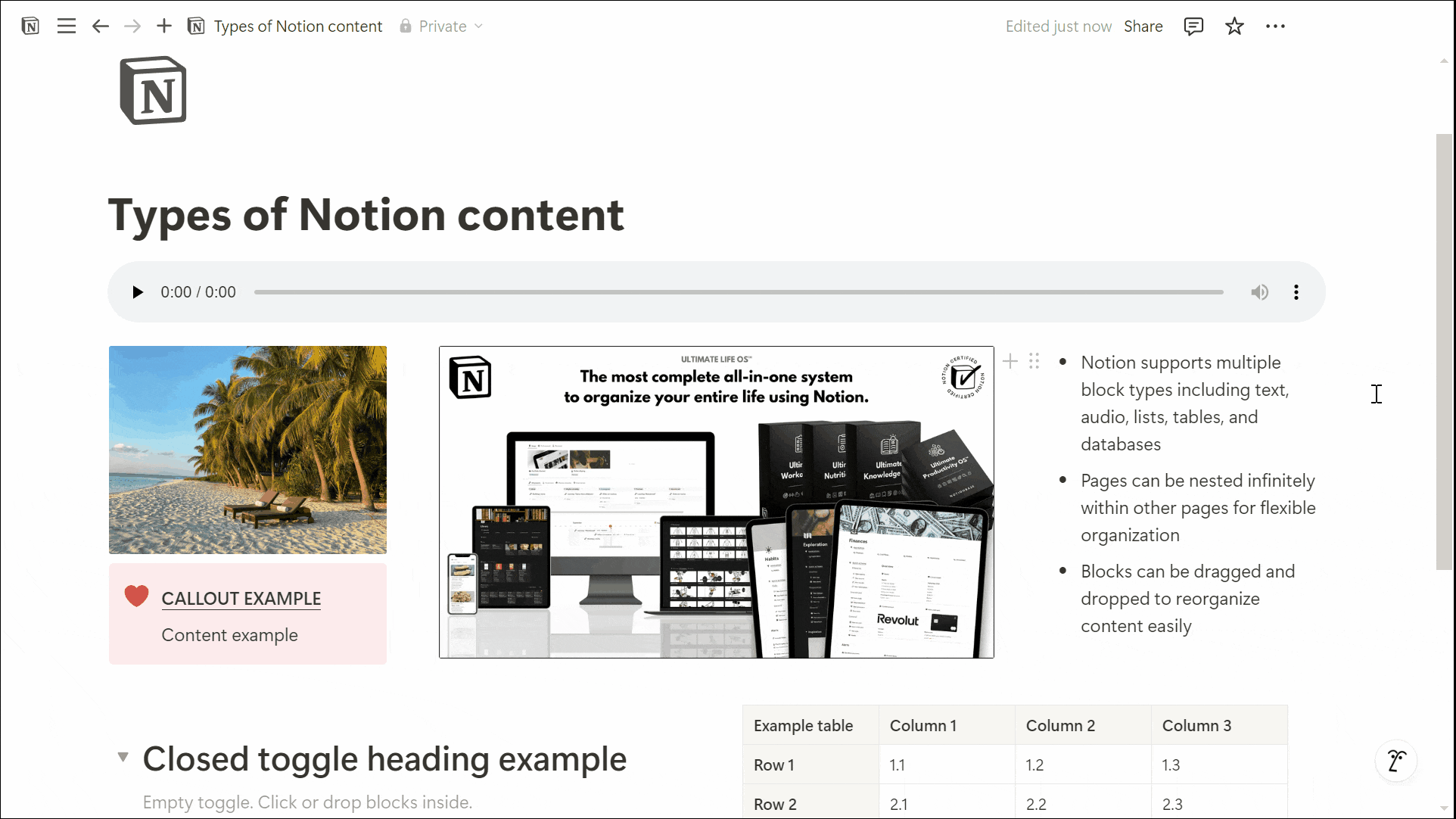 Notion Font Style Modification