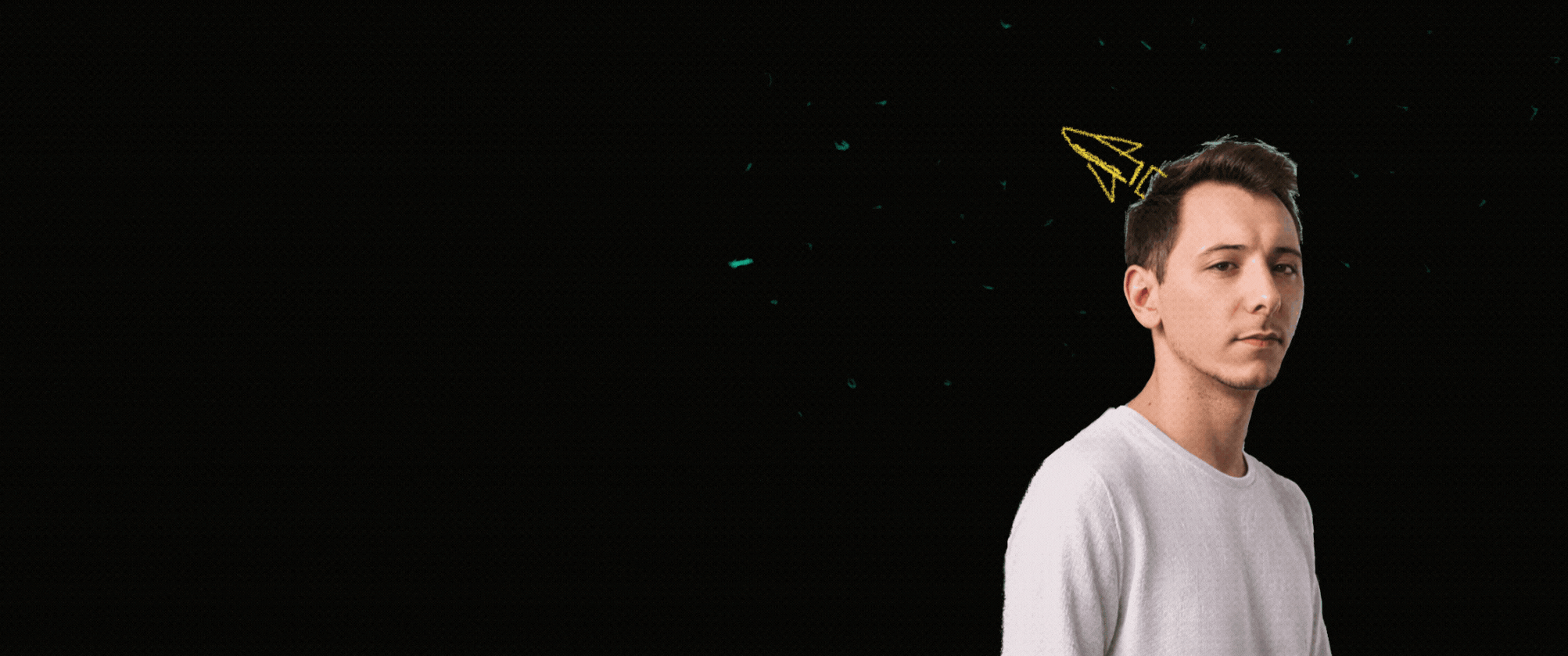 an abstract photo of a curved building with a blue sky in the background