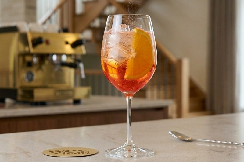 Aperol Spritz — Bar Café We Hall Beauty