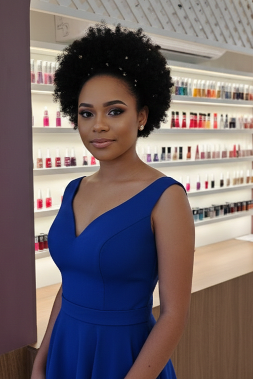 Formanda com maquiagem e penteado We Hall Beauty Bauru