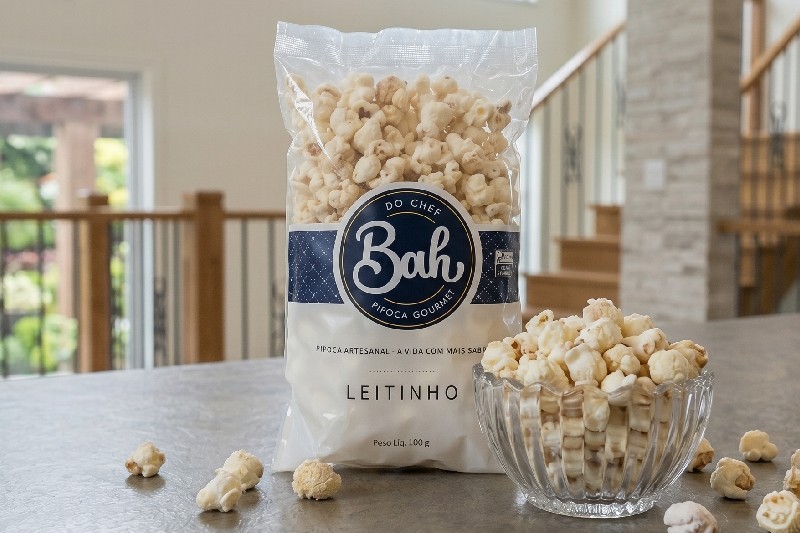 Pipoca Gourmet Leitinho — Bar Café We Hall Beauty