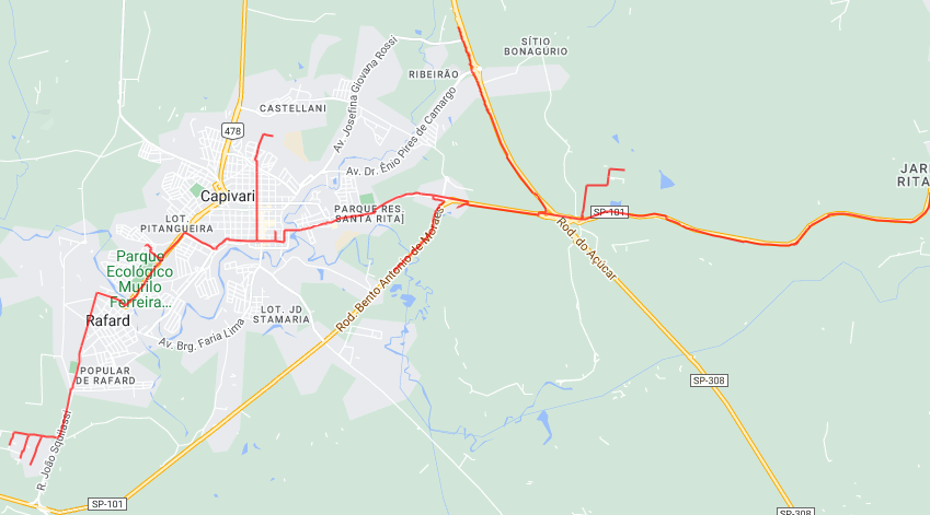 Rede de Gás Capivari