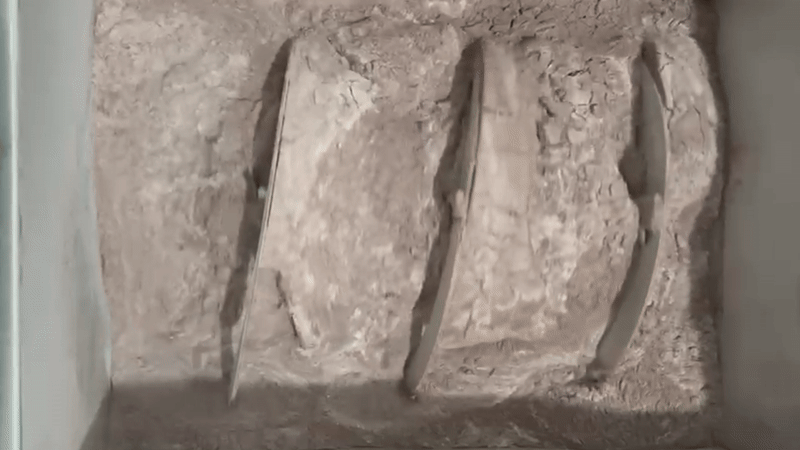 a group of people in a factory