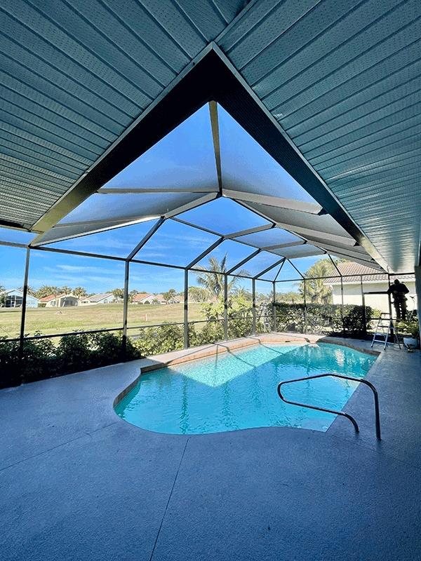 Pool Enclosure Screen Repair