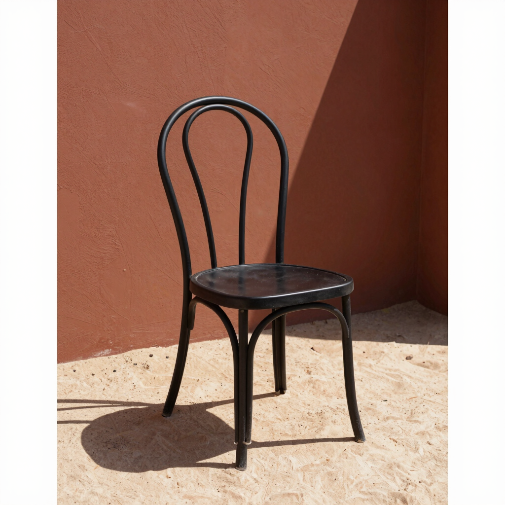 Marrakesh Arch Wrought Iron Chair
