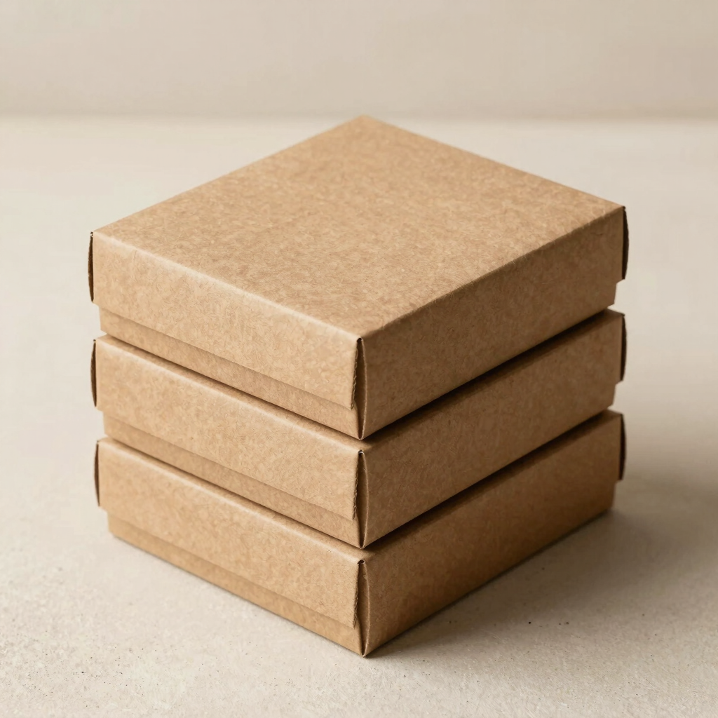 Kraft Matte Gift Boxes Set