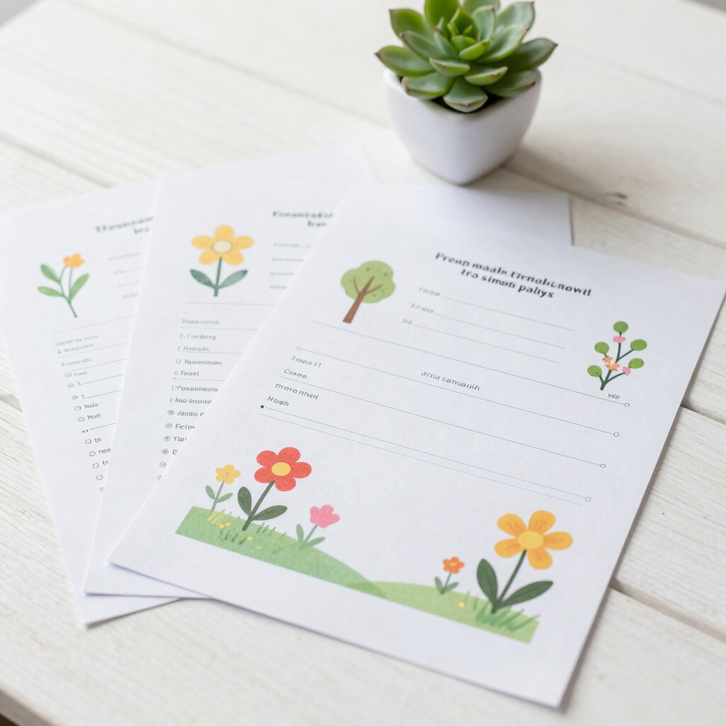 Seasonal Springtime Activity Pack