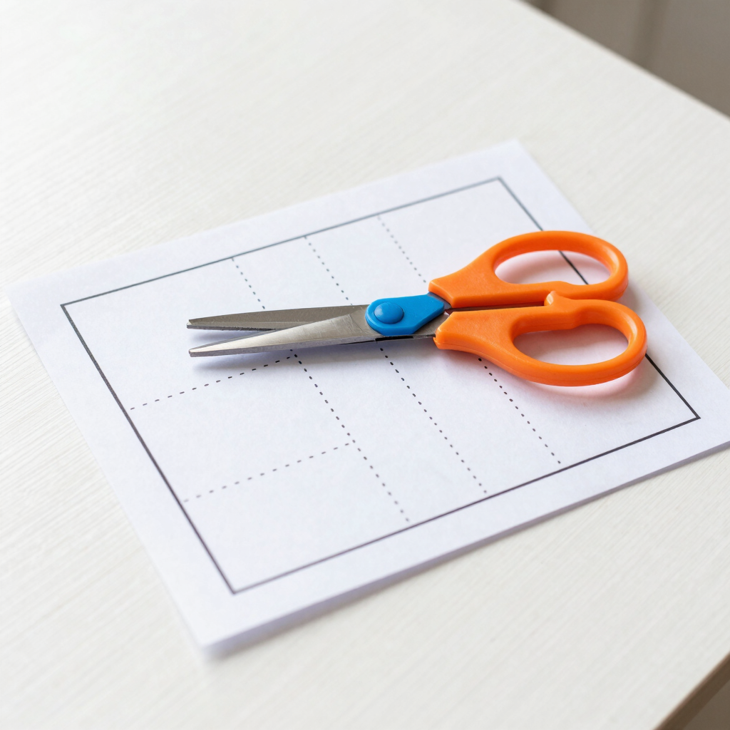 Kindergarten Scissor Skills Activity Pack