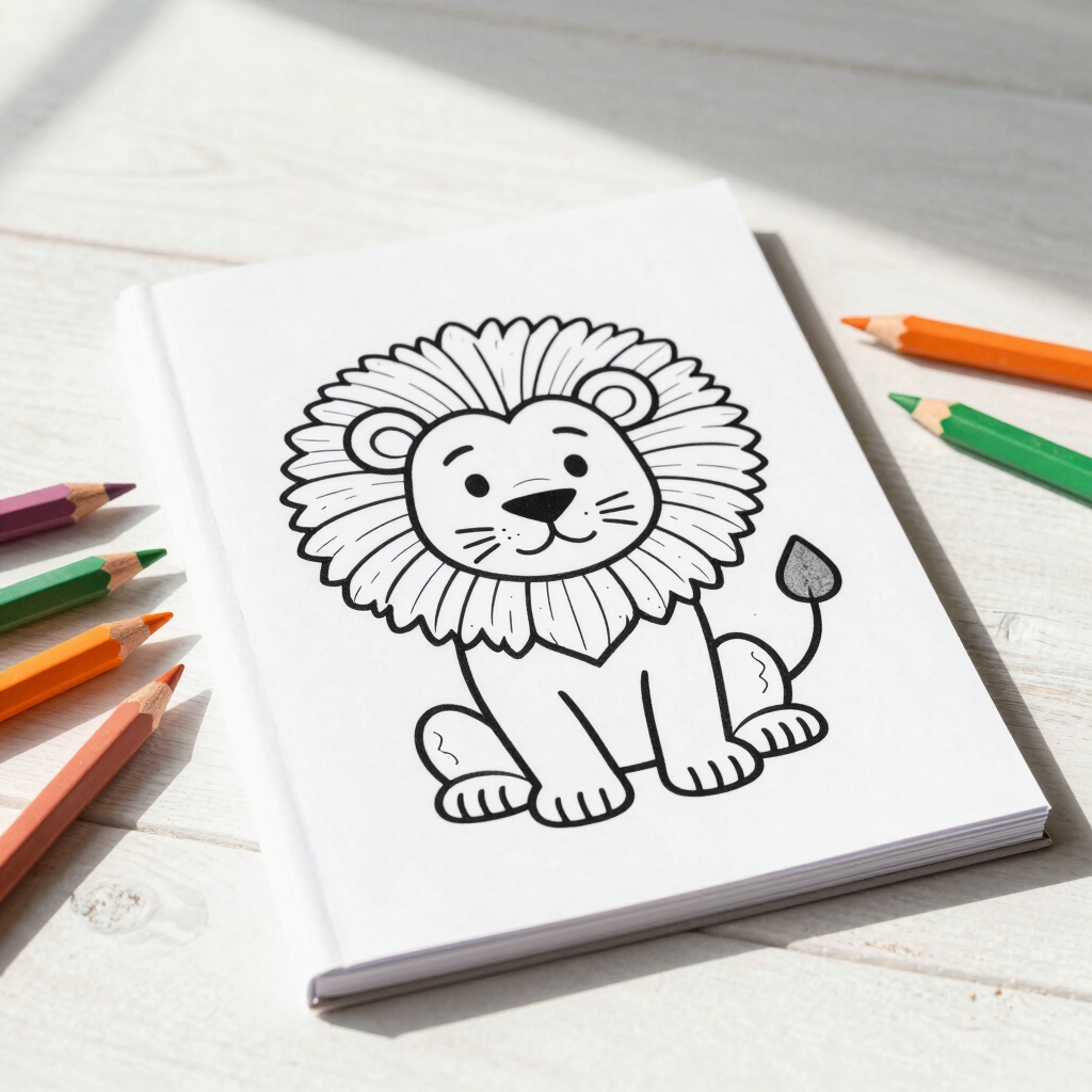 My First Animals Coloring Book