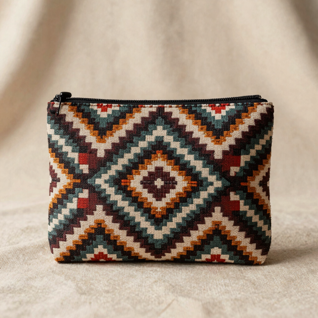 Pouch Serbaguna Motif Etnis