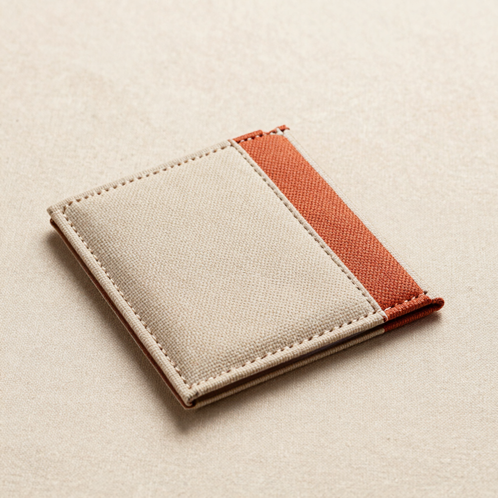 Dompet Kartu Handwoven Canvas