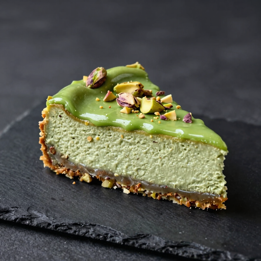 Le Cheesecake Pistache de Sicile