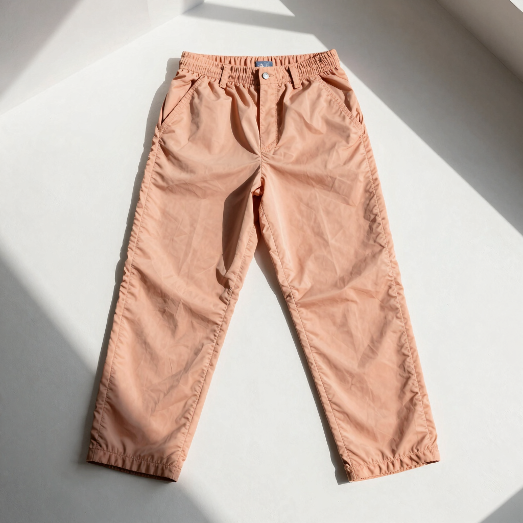 Sculpted Nylon Parachute Pants