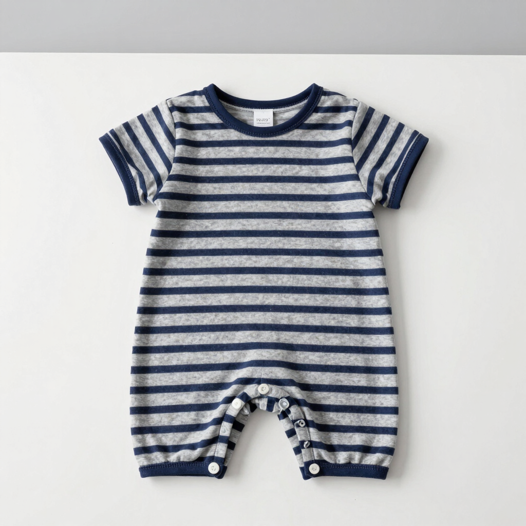 Organic Cotton Baby Romper