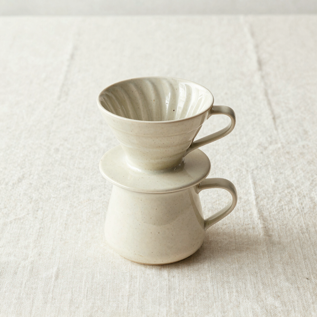 Organic Speckled Ceramic Pour-Over