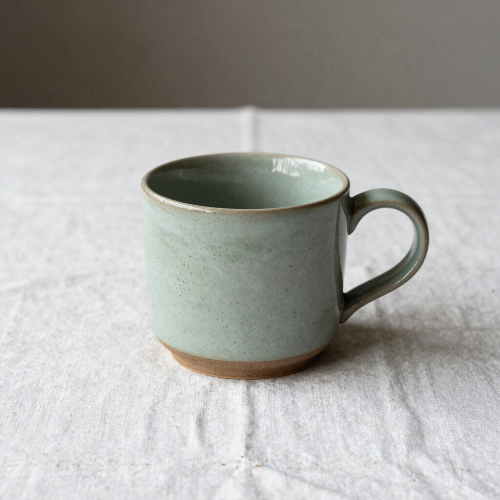 Sage Blossom Ceramic Mug