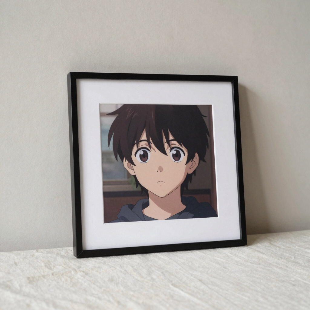 Quiet Afternoon Anime Art Poster