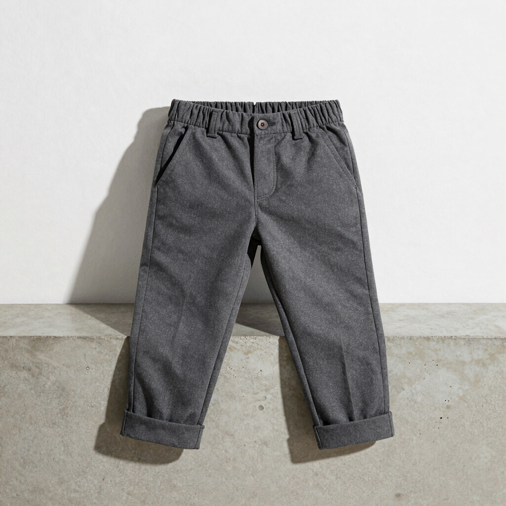 Kids' Tailored Wool-Blend Trousers