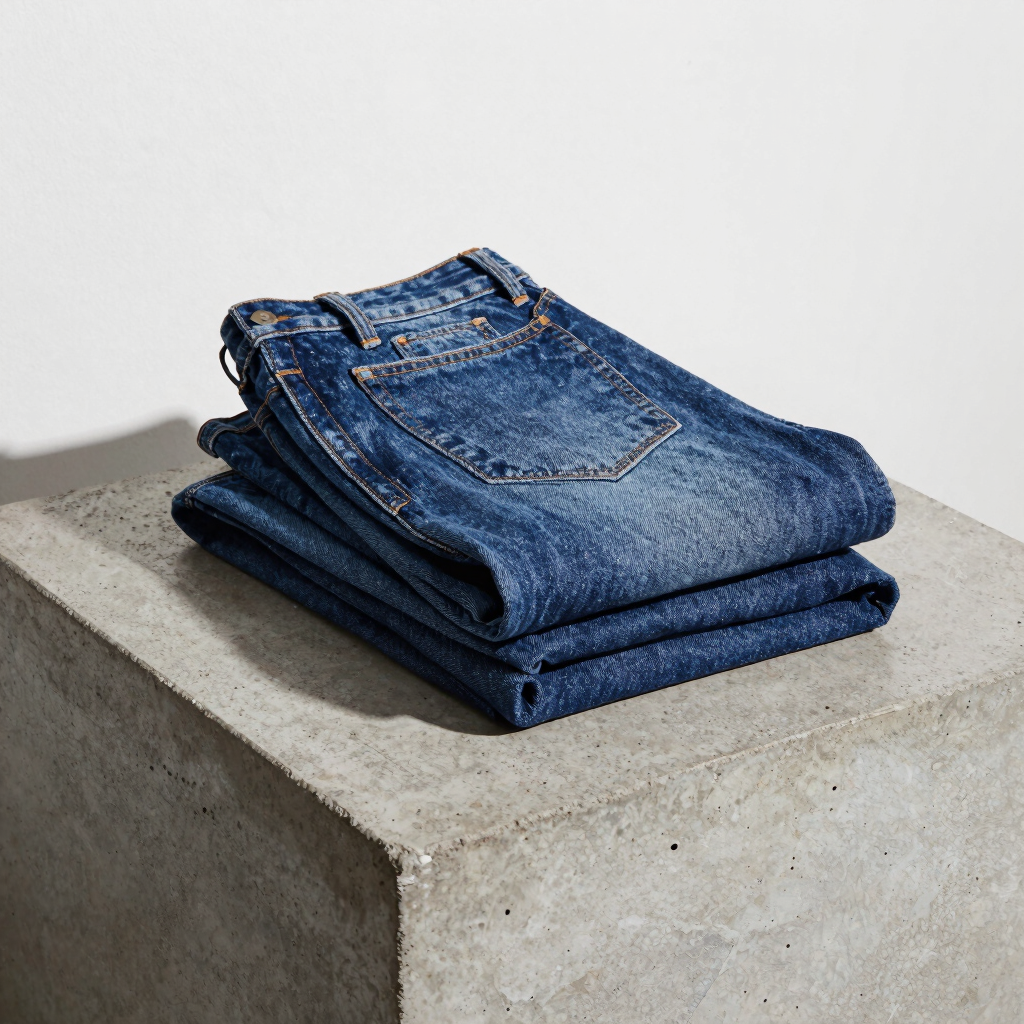 Men's Raw Denim Straight Leg