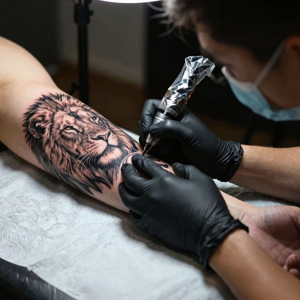 Black & Grey Realism Half-Day