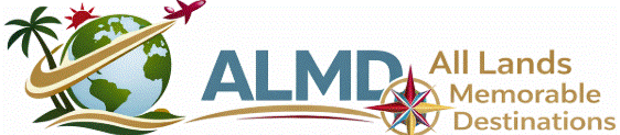ALMD — All Lands, Many Destinations logo