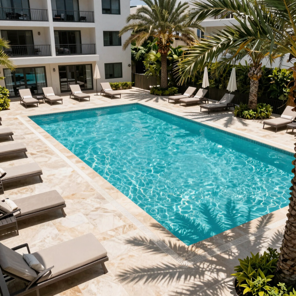 Premium One-Bedroom Poolside Suite