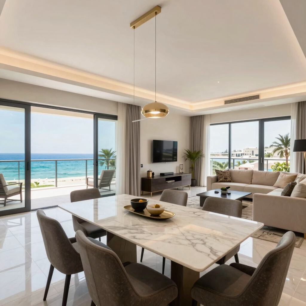 Spacious Three-Bedroom Grand Apartment