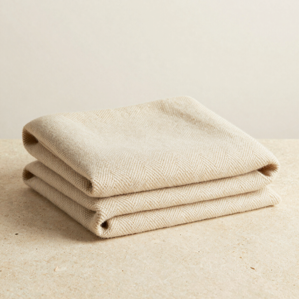 Woven Merino Wool Throw