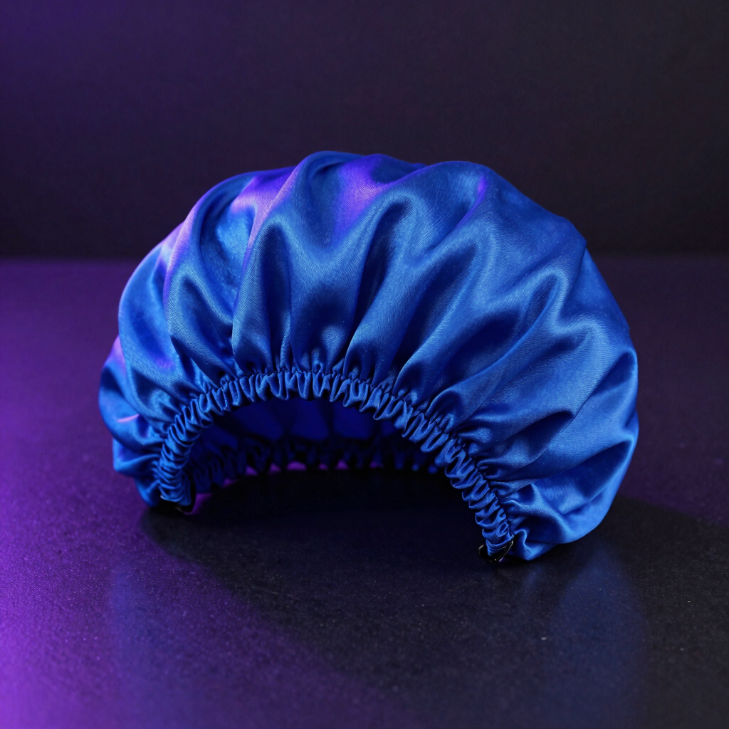 Double-Layer Satin Silk Night Bonnet